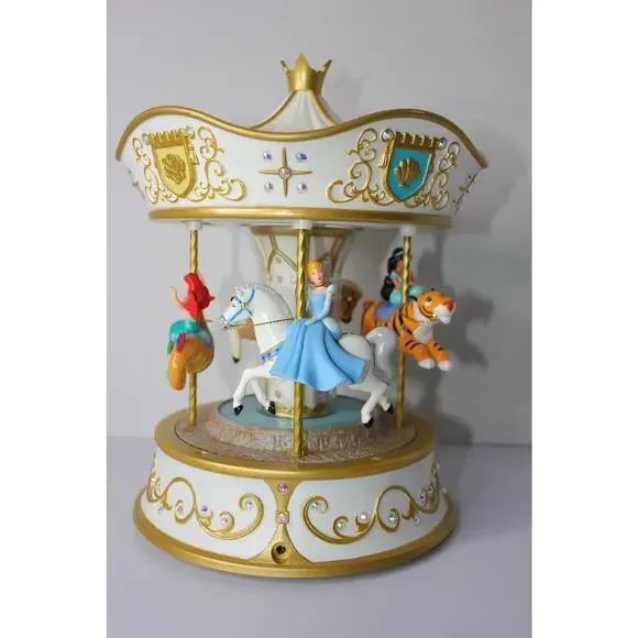 Disney Princess Dreams Go Round Carousel, 2021 Keepsake Decoration (Q)